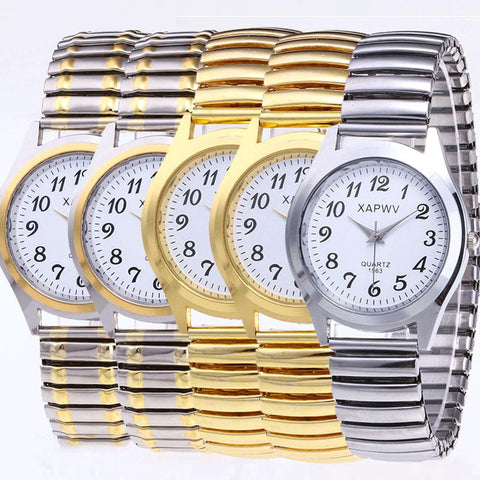 Fashion Quartz Wrist Watch Steel Strap Couple Watch Gift-JW00947-Veeddydropshipping