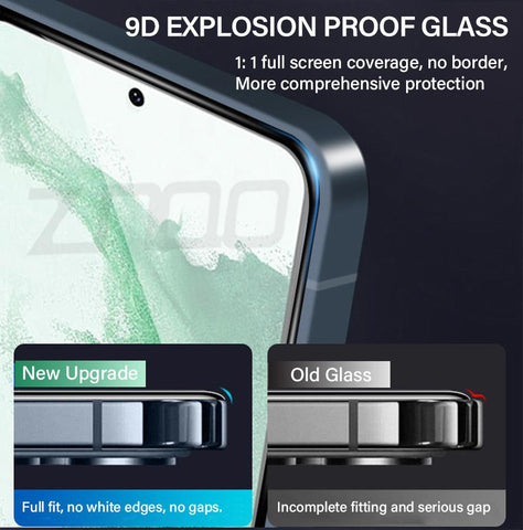 2PCS Tempered Glass For Samsung Galaxy S21 S22 S23 Plus Screen Protectors Fingerprint-PA00557-Veeddydropshipping