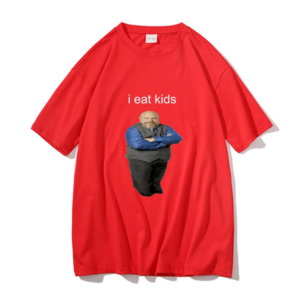 Funny Brand Men Women T-shirt I Eat Kids Tees-MF00048-Veeddydropshipping