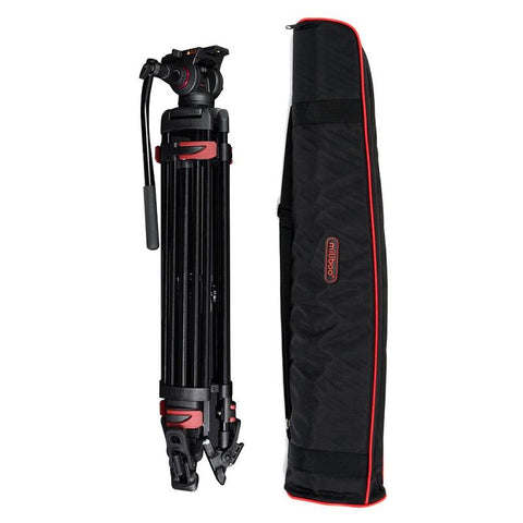 MTT609A Professional Heavy Duty Hydraulic Head Ball Camera Tripod -CE00281-Veeddydropshipping