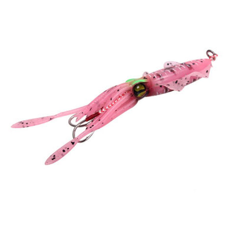 Hot Sale Fishing Squid Soft Lure 45g 15cm Luminous/UV Squid Jig Fishing Lures Octopus Fishing -OS00473-Veeddydropshipping