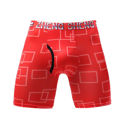 High-End Fashion Long Boxer Shorts Sports Men Beach Shorts Swim Men&#39;s-MF01665-Veeddydropshipping