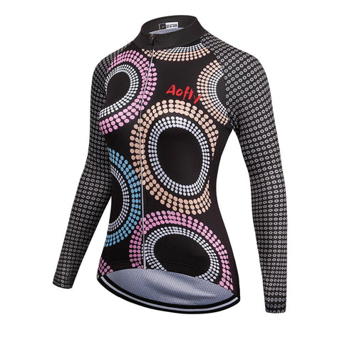 Cycling Long Sleeve Shirt,Quick Drying Blouses Women's Cycling Clothing Free-OS00998-Veeddydropshipping