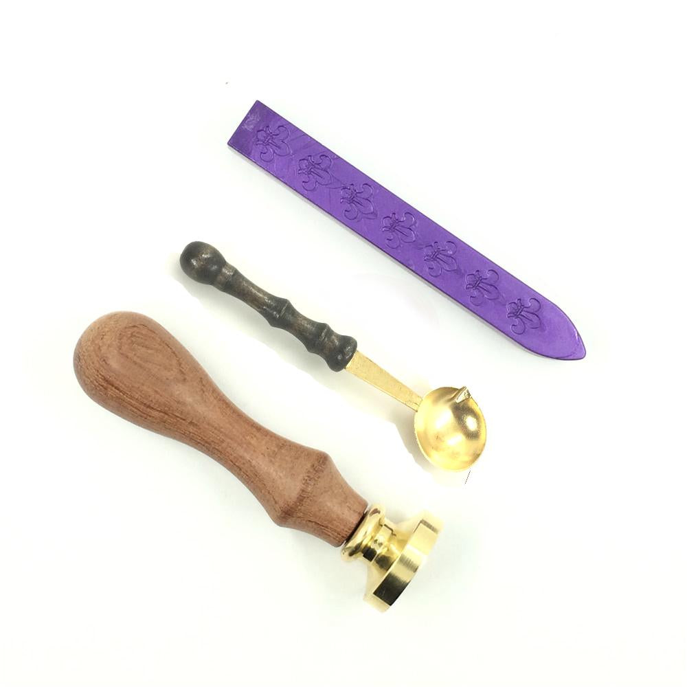 Wax Stamp Exquisite Wood handle-HA00038-Veeddydropshipping