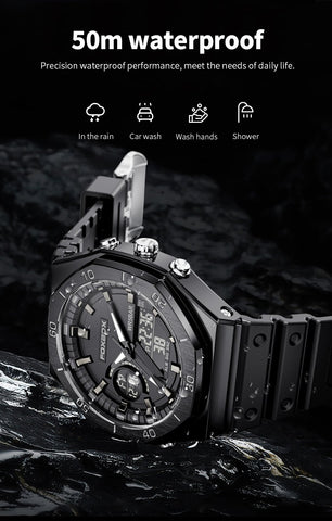 display Watches For Men Casual Sports Chronograph Quartz -JW00809-Veeddydropshipping