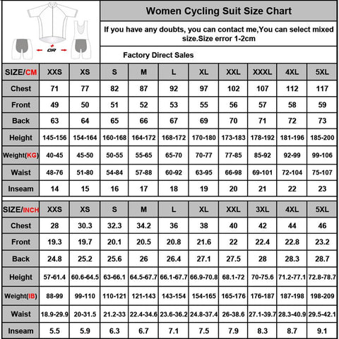 2021 Pella Cycling Jersey Set Women Bike Shirts Gel Shorts Suits Road MTB Clothing -OS01172-Veeddydropshipping