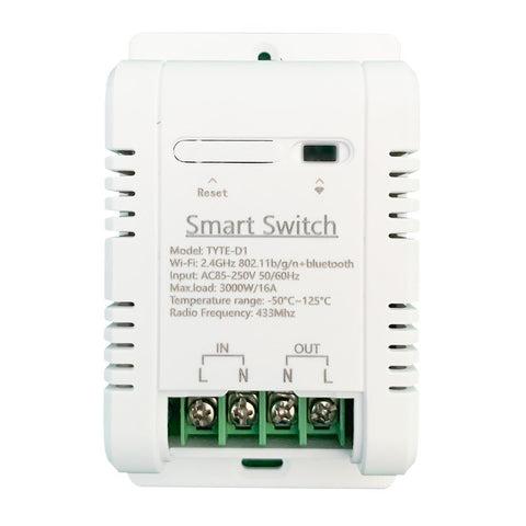 Tuya Smart Switch WiFi Switch Wireless Control Temperature Monitoring-TI01009-Veeddydropshipping