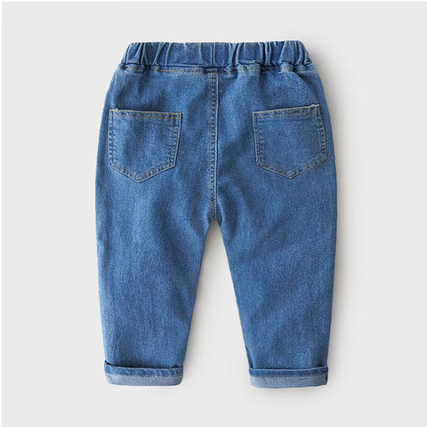 Baby Boys Jeans New 2021 Spring Autumn Kid&#39;s Clothing Toddler-TB01279-Veeddydropshipping