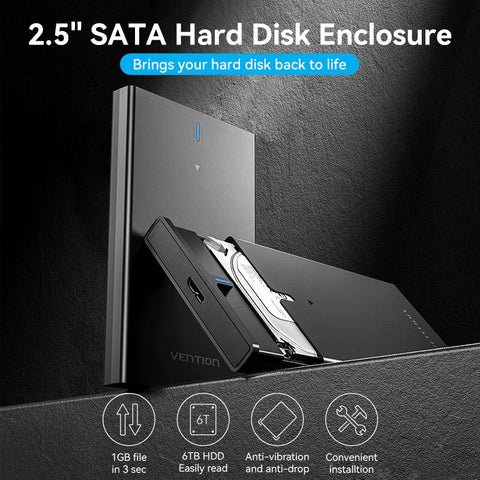 Adapter Hard Drive Disk Case HDD Enclosure-CO00938-Veeddydropshipping
