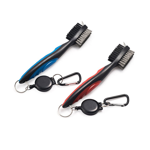 Nylon Bristle Cord Practical Golf Head Cleaning Brush-OS01414-Veeddydropshipping
