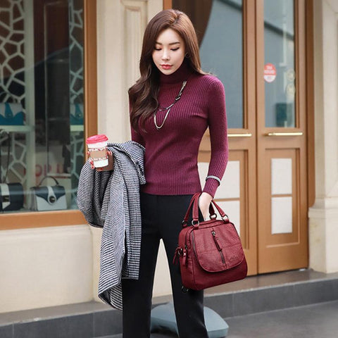 Travel Bag Fashion Multi-Functional Women Large Capacity Backpack-BS00065-Veeddydropshipping