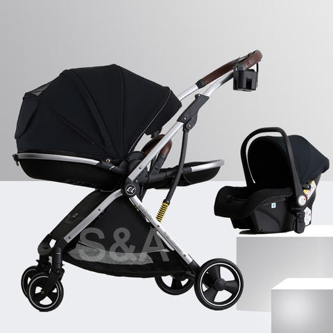 Twin Baby Stroller Free Shipping Pram Accessories 2in1 Light baby-TB00348-Veeddydropshipping