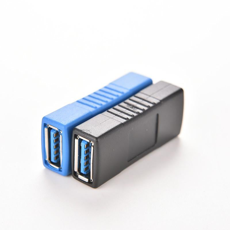 JETTING USB 3.0 Type A Female to A Female Connector Adapter AF to AF Coupler F/F Gender Changer Extender Converter for Laptop