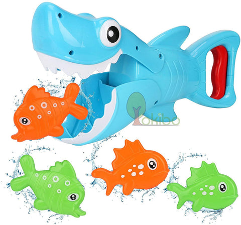 Baby Bath Toys for Kids Shark Grabber Bath Toy Set Bathtub Toy-TB00529-Veeddydropshipping