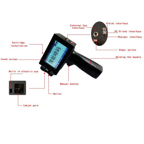 Label portable hand jet handheld thermal inkjet printer-CO00035-Veeddydropshipping