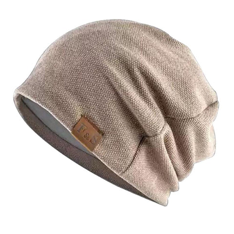Unisex Beanie Thermal Hat Soft Comfortable Adult Solid Color Beanies Elastic -OS01081-Veeddydropshipping