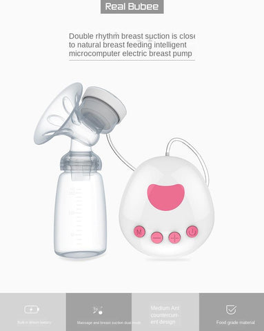 1000Am Battery Electric Breast Pump Charged Easy Convenient Charged-TB00661-Veeddydropshipping