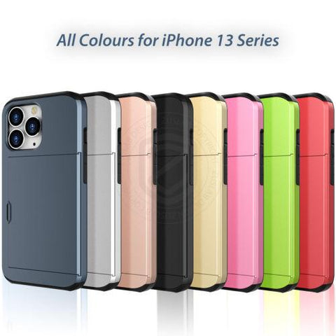 For Apple iPhone 14 13 12 11 Pro Max mini XS XR X 8 Plus Case Wallet Card Cover-PA00099+Veeddydropshipping