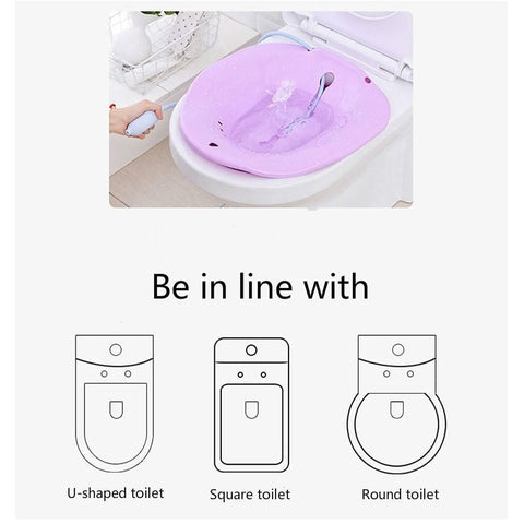 Portable Bidet Sitz Bath Tub Nursing Basin-HA01065-Veeddydropshipping