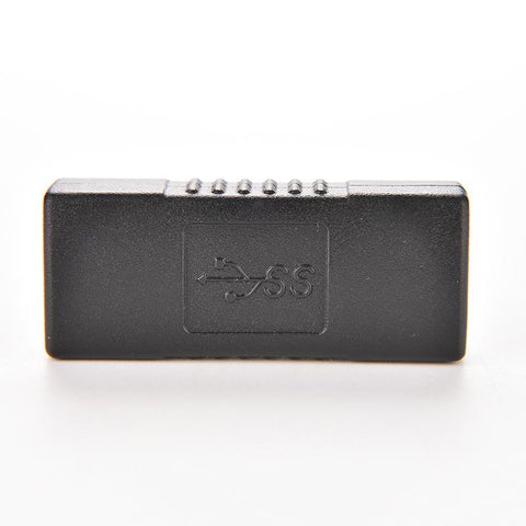 JETTING USB 3.0 Type A Female to A Female Connector Adapter AF to AF Coupler F/F Gender Changer Extender Converter for Laptop