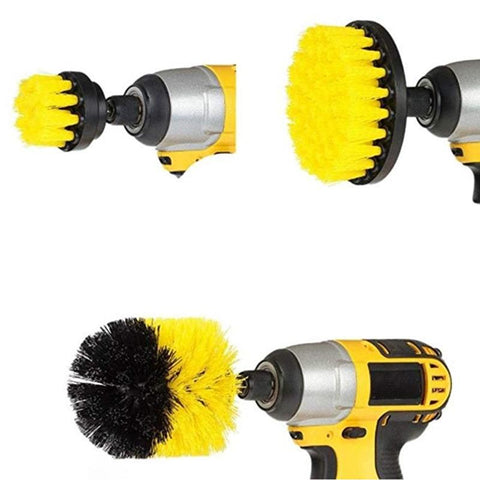 Drill Brush Attachment Set Power Scrubber Wash Cleaning-AM00357-Veeddydropshipping