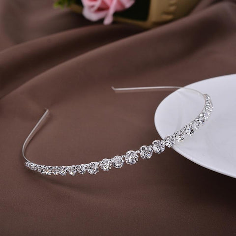 Headwear Children Bridal Crystal Rhinestone Wedding Jewelry  -JW00508-Veeddydropshipping
