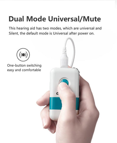 Rechargeable Hearing Aid DHP for Deafness-BH00814-Veeddydropshipping
