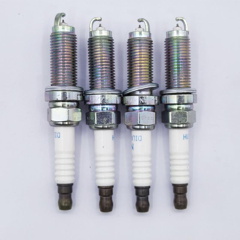 4PCS New 22401-1VA1C DILKAR7D11H Dual Iridium Spark Plug For Nissan-AM00105-Veeddydropshipping