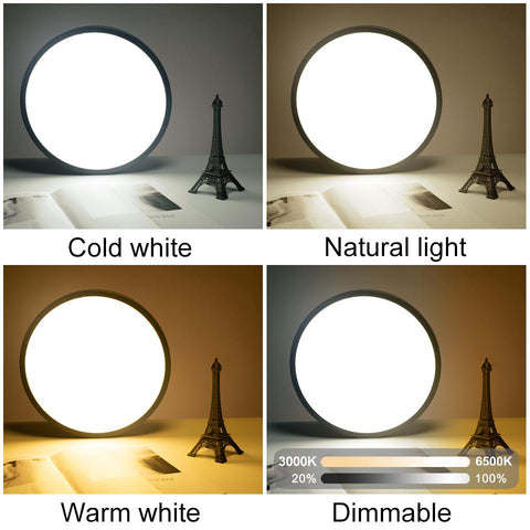 Led Ceiling Lights  Remote Control Dimmable-TI00291-Veeddydropshipping