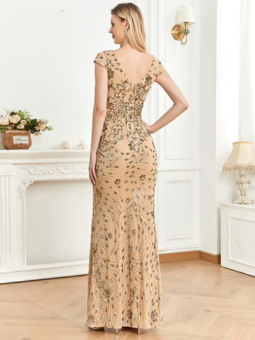Women Mermaid Sexy Wedding Prom Dresses-WF01581-Veeddydropshipping