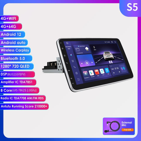 Universal 1din UIS7862S Car Radio Multimedia Player Autoradio-AM00527-Veeddydropshipping