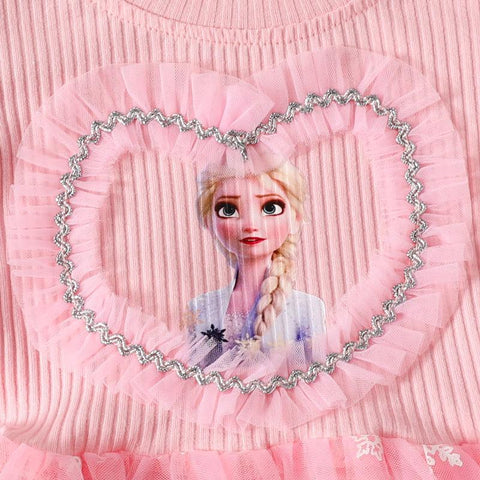 Disney Infant Girl Dress Party Elsa Frozen Toddler Christmas Dress Children-TB00853-Veeddydropshipping