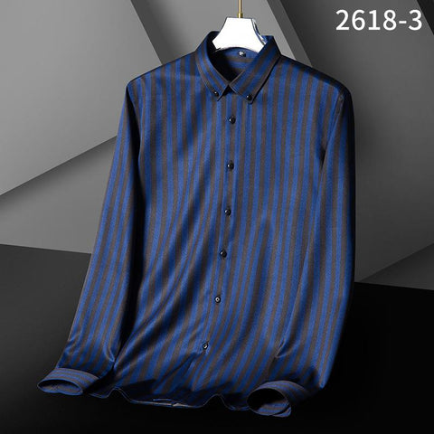 Sleeve Business Casual Shirts New Fashion Korean-4
