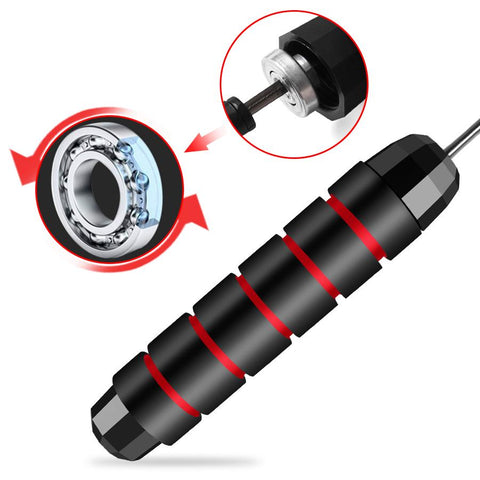 Skipping Rope Exercise Adjustable Jumping Rope Fitness-OS01476-Veeddydropshipping