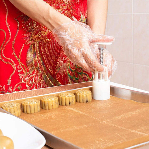 Mooncake Mould Plastic Mooncake Mold Press-HA01181-Veeddydropshipping
