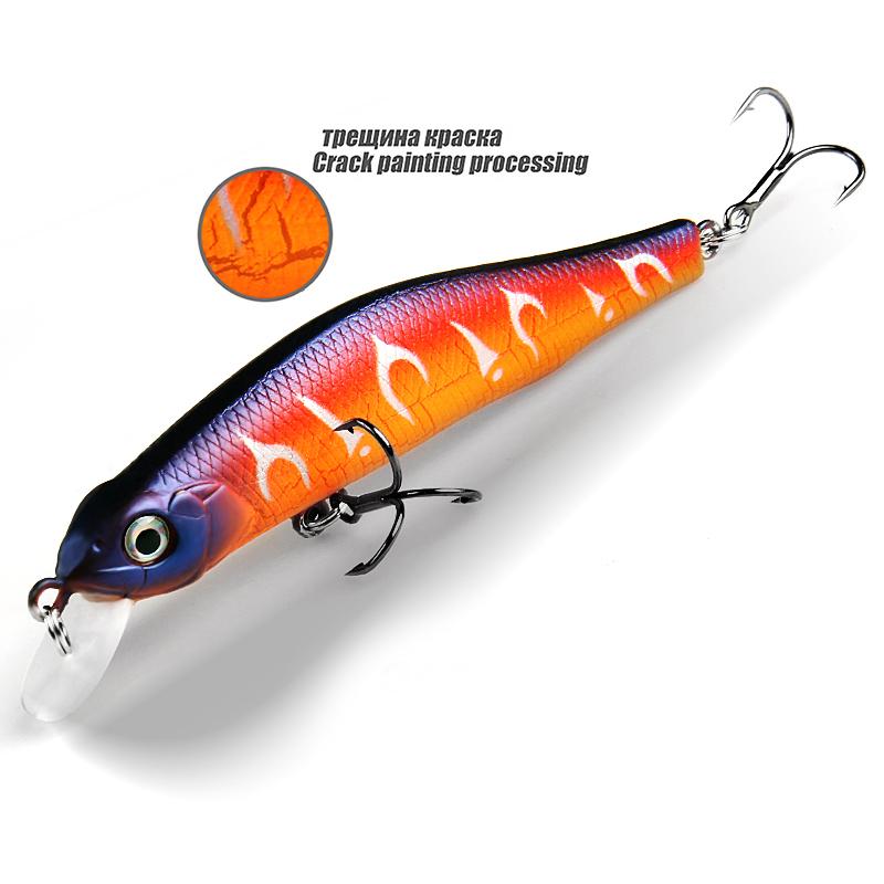 80mm 8.5g professional quality magnet weight fishing lures minnow crank hot model -OS00417-Veeddydropshipping