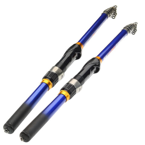 Telescopic Rotating Rock Fishing Rod Portable Travel  Carp Spinning Trave Mini Pole Pesca-OS00448-Veeddydropshipping