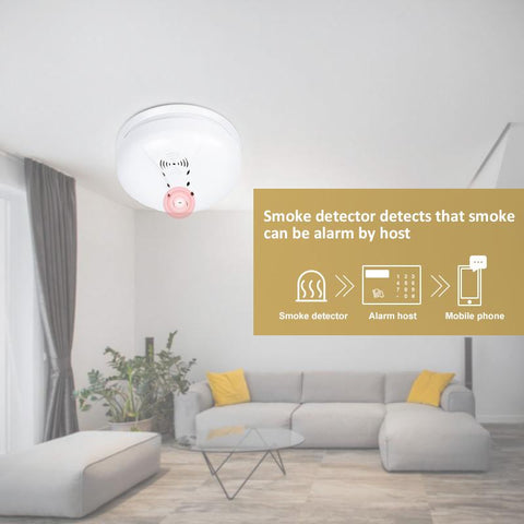 Smoke Detector Fire Alarm Sensor-CO00638-Veeddydropshipping