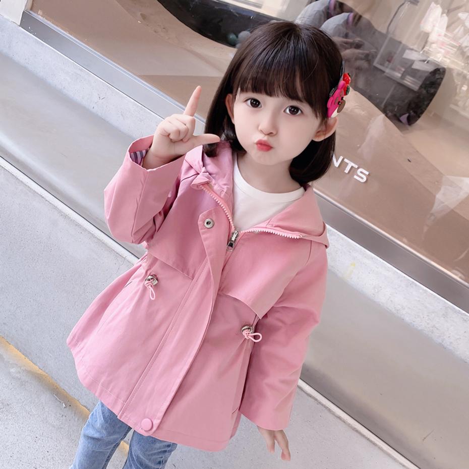 Girls Long Jacket Kids Outerwear Casual Style Coat-Veeddydropshipping