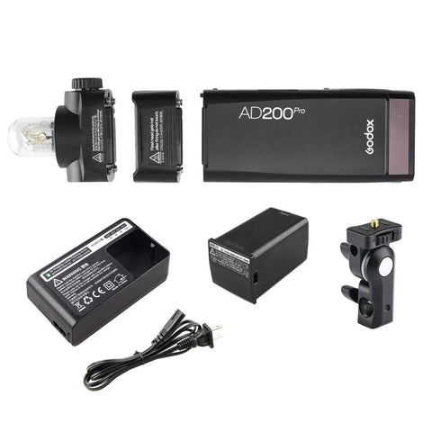 AD200Pro AD200 Pro Outdoor Flash Light 200Ws TTL 2.4G 1/8000 HSS Pocket Speedlite -CE00279-Veeddydropshipping