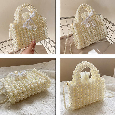 Women Designer Small Beading Handbags Brands Party Evening-BS00173-Veeddydropshipping