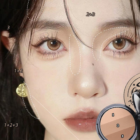 Highlighter Palette Face Matte Contour Shadow Powder-BH00707-Veeddydropshipping