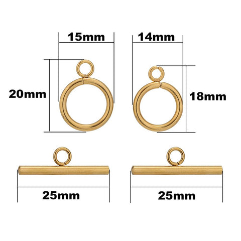 Stainless Steels Buckle  DIY Bracelet Necklace Jewelry  -JW01636-Veeddydropshipping