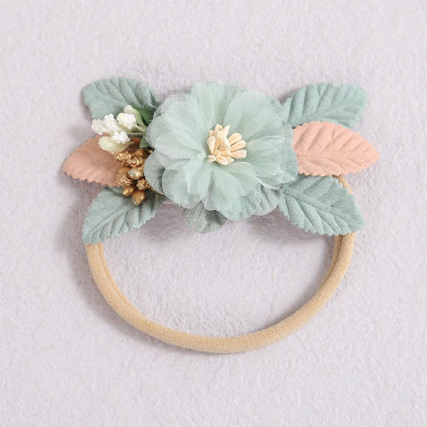 Baby Girl Headband Cute Baby Elastic Hair Band Newborn Head Flower Toddler-TB00478-Veeddydropshipping