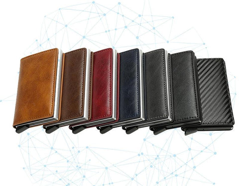 Clips Purse Business Bank Credit Card Holder Men Wallet-BS00589-Veeddydropshipping
