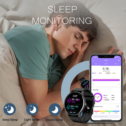 Smart Watch For Men Woman Touch Screen Blood-Pressure-JW01116-Veeddydropshipping
