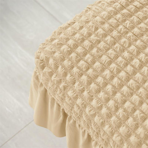 Footstool Durable Stretch Spandex Cover-HA00513-Veeddydropshipping