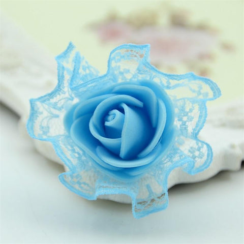 Mini Lace Flower Heads Wedding Decorations-HA00716-Veeddydropshipping