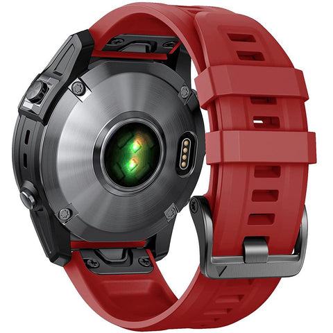26mm 22mm Quick Fit Watchband For Garmin Fenix 6X 6X Pro 5X 3 3HR Silicone-CE00622-Veeddydropshipping