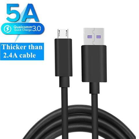 Original Micro USB Cable Fast Charging For Redmi 7 7A Note 5 Mobile Phone Microusb USB-PA01031-Veeddydropshipping